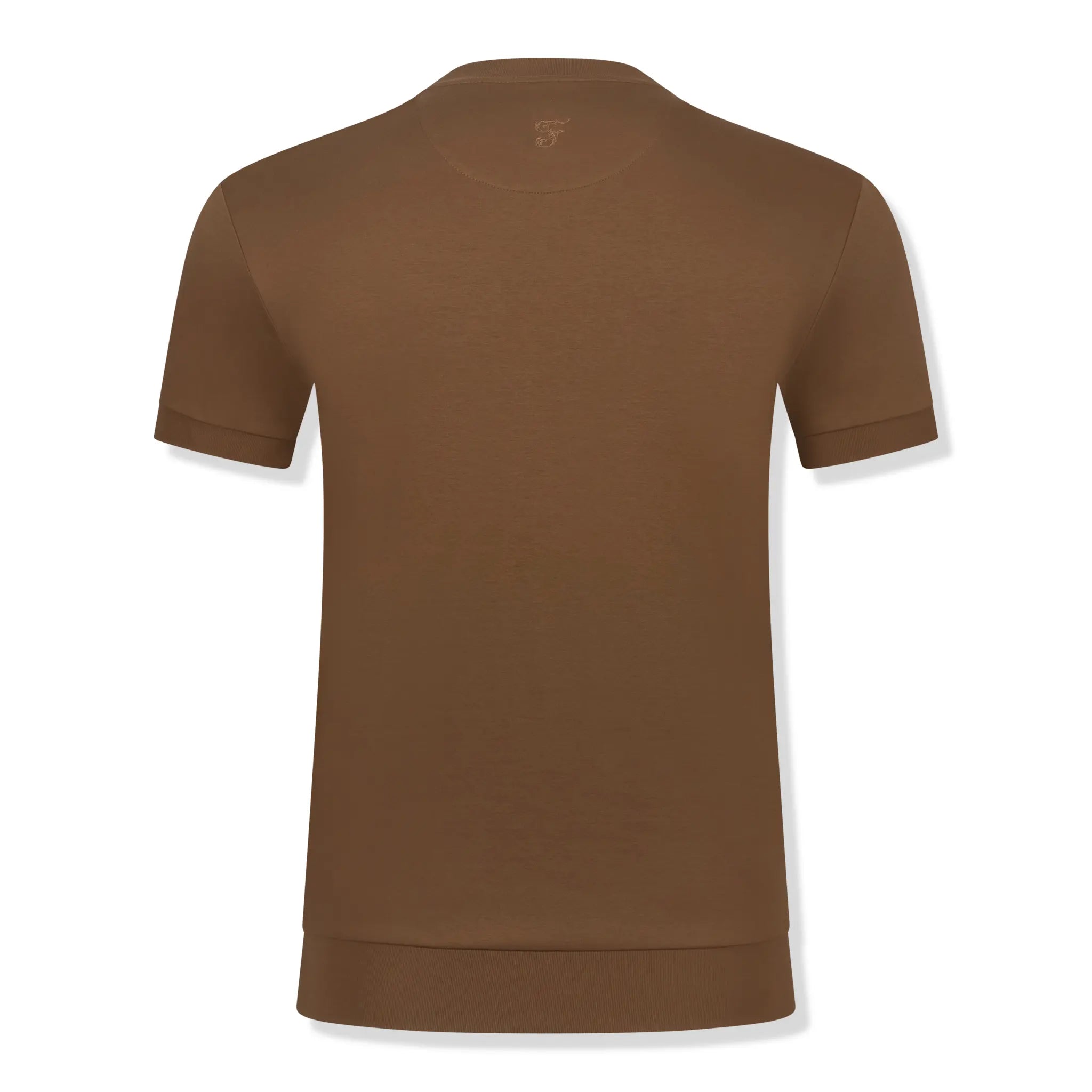 Back View of Forbes Sartorial Tobacco T Shirt